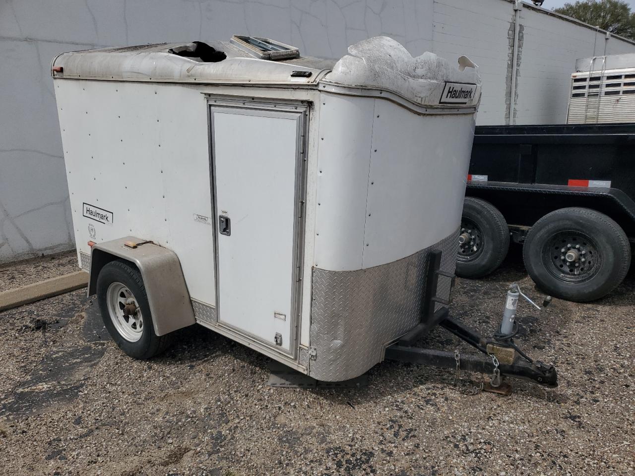 2007 Haulmark Cb5X8Ds2 Enclosed Cargo Trailer за продажба в Wichita, KS - Top/Roof