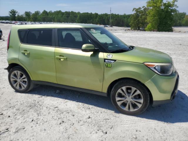  KIA SOUL 2016 Зелений