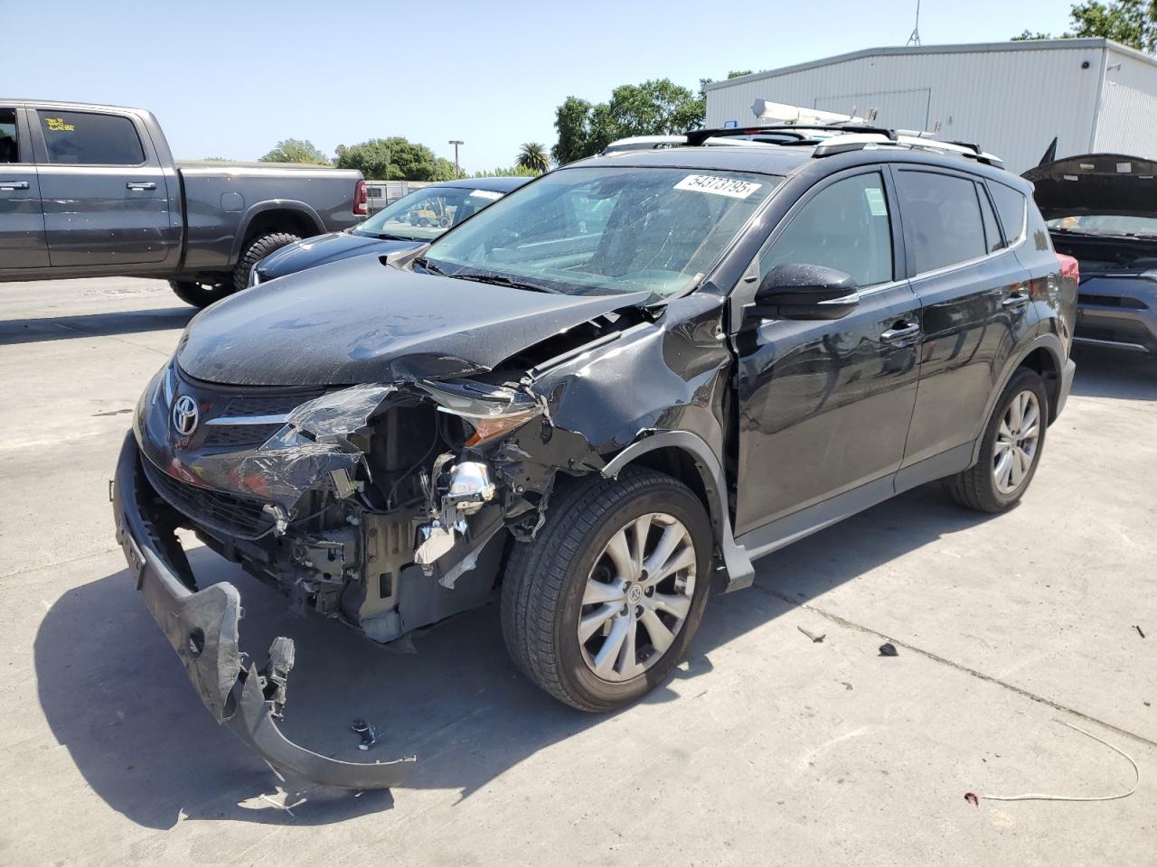 2015 Toyota Rav4 Limited იყიდება Sacramento-ში, CA - Front End