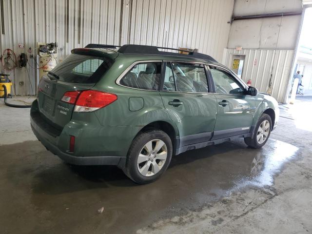Parquets SUBARU OUTBACK 2012 Zielony