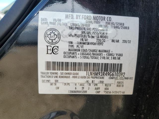 2009 LINCOLN MKS 