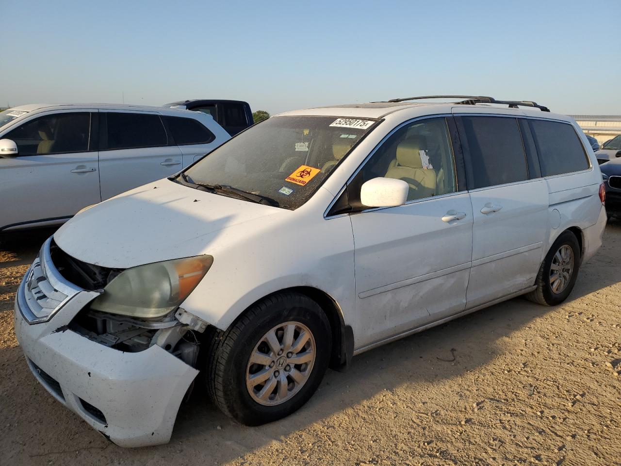 2008 Honda Odyssey Exl იყიდება San Antonio-ში, TX - Front End