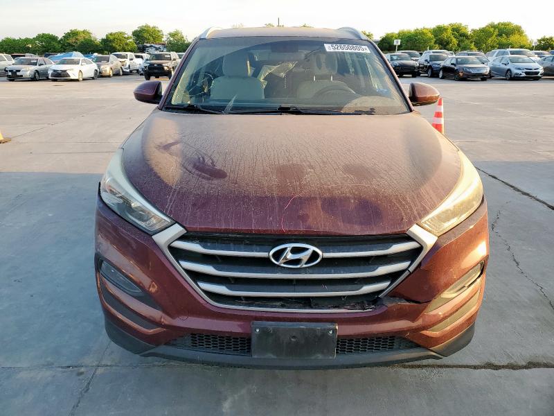  HYUNDAI TUCSON 2017 Burgundy