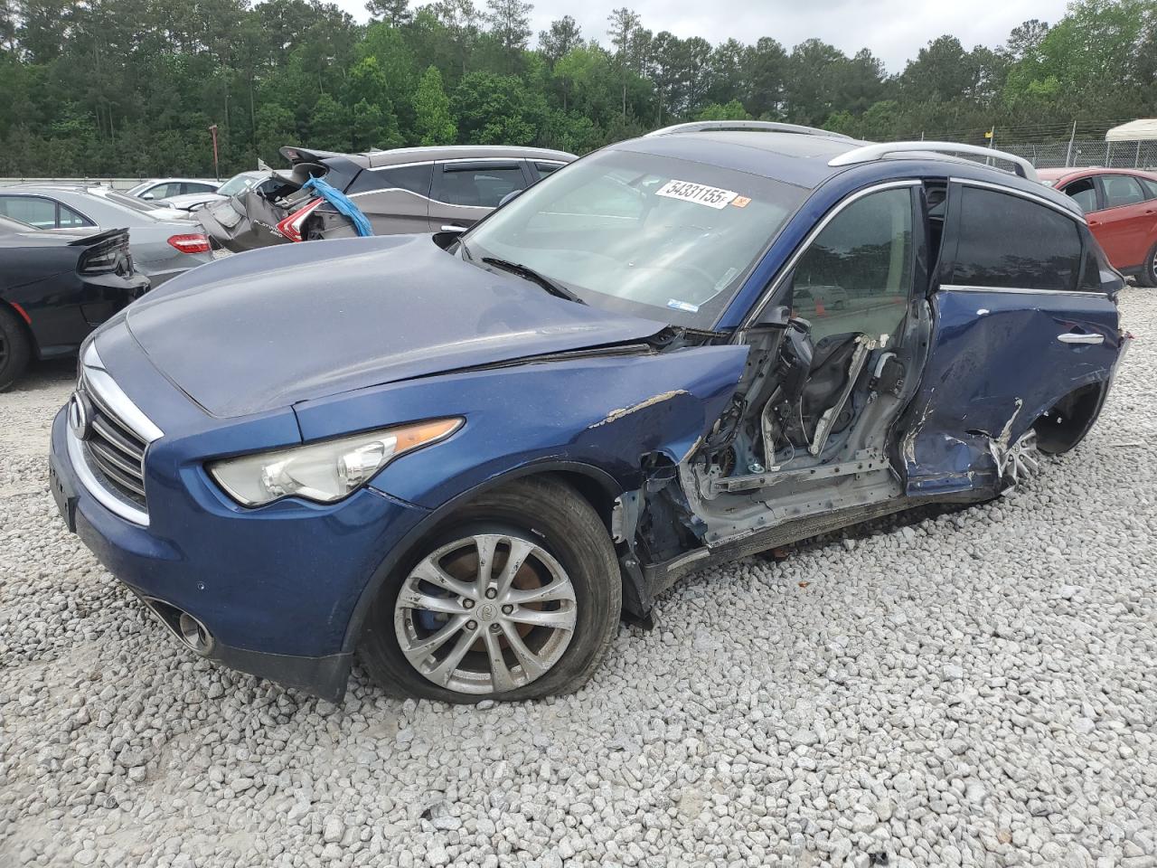 2013 Infiniti Fx37 zu verkaufen in Ellenwood, GA - All Over
