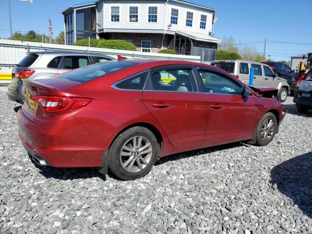  HYUNDAI SONATA 2015 Red