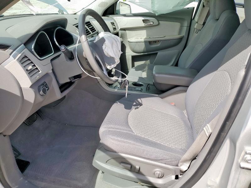  CHEVROLET TRAVERSE 2012 Srebrny