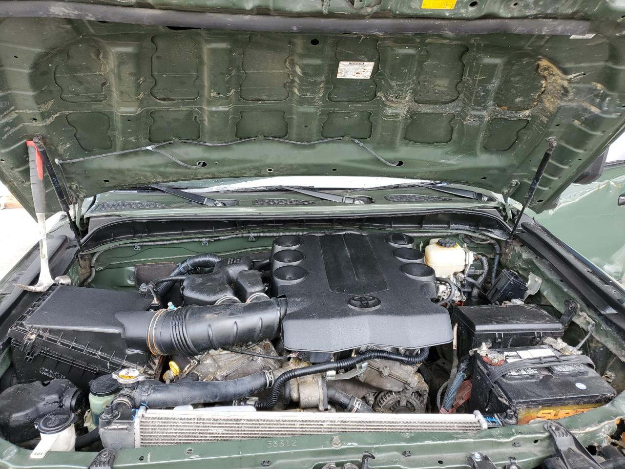 2014 Toyota Fj Cruiser VIN: JTEBU4BF7EK186066 Lot: 51711265