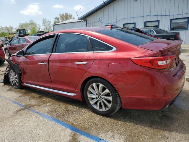  HYUNDAI SONATA 2015 Burgundy