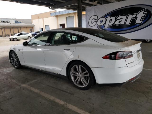  TESLA MODEL S 2013 Білий