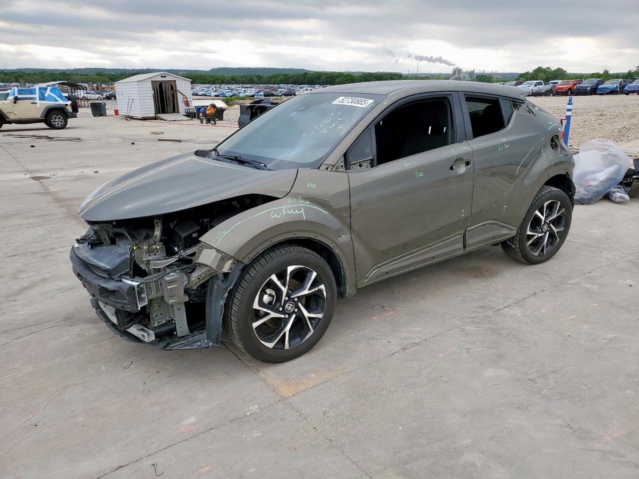 2021 Toyota C-Hr Xle للبيع في Grand Prairie، TX - Rear End