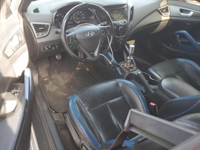  HYUNDAI VELOSTER 2014 Srebrny