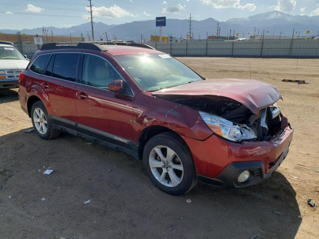  SUBARU OUTBACK 2014 Red