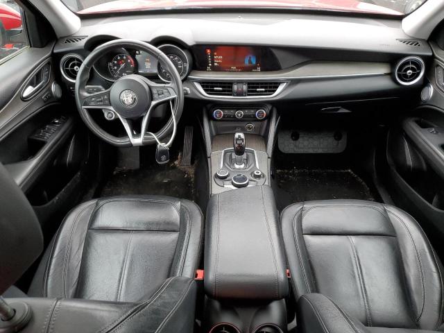  ALFA ROMEO STELVIO 2018 Czerwony