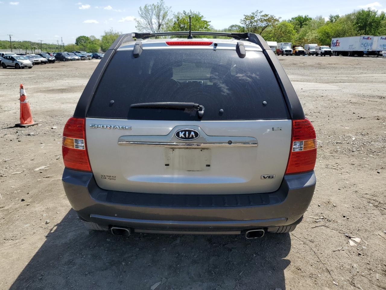 2007 Kia Sportage Ex VIN: KNDJF723477320202 Lot: 55345695