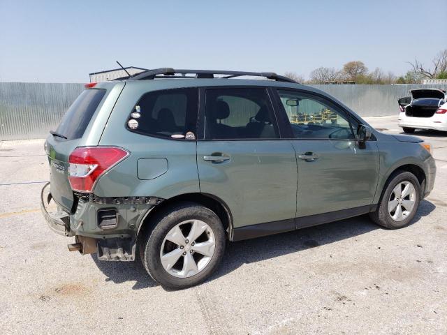 Паркетники SUBARU FORESTER 2015 Зеленый