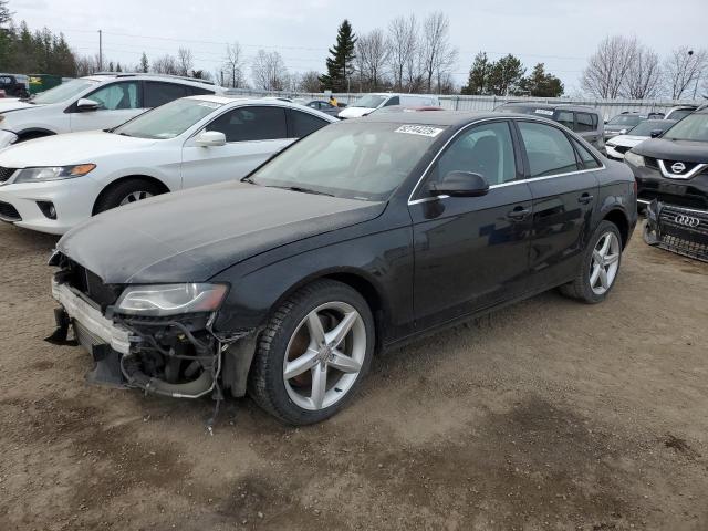 2010 AUDI A4 PREMIUM PLUS for sale at Copart ON - TORONTO