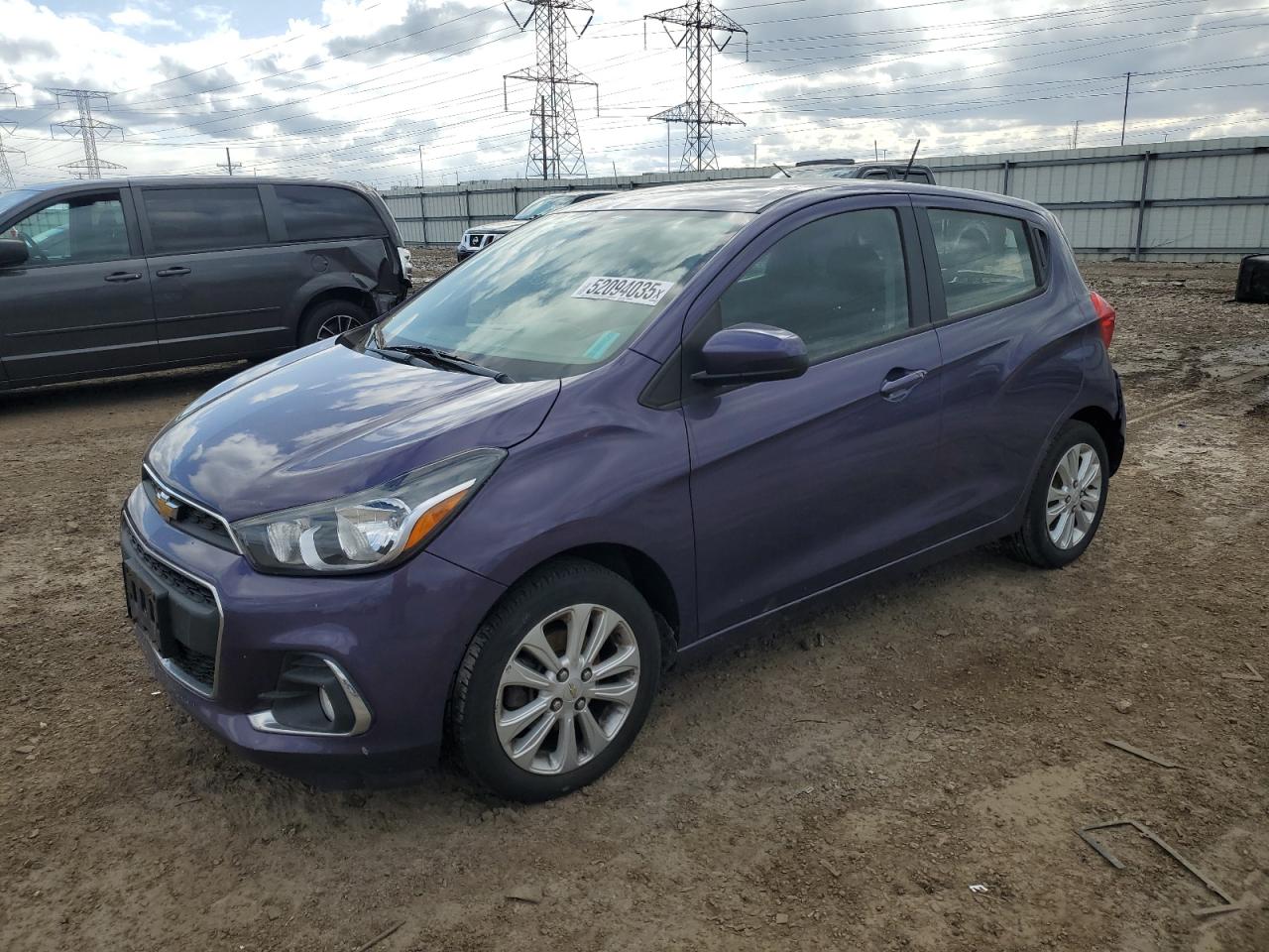 2016 Chevrolet Spark 1Lt продається в Elgin, IL - Rear End