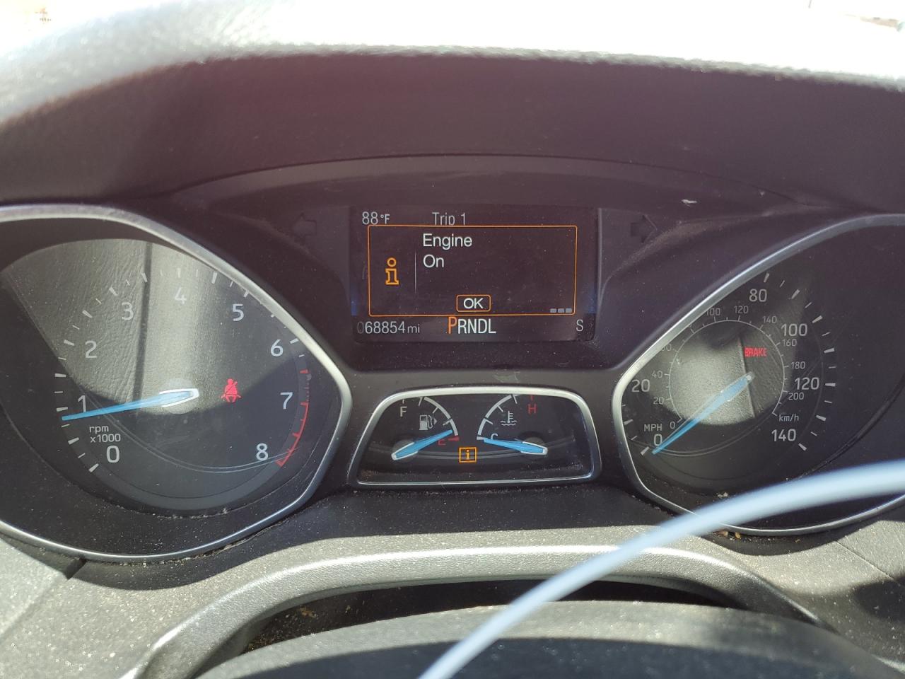 2016 Ford Focus Se VIN: 1FADP3F23GL361731 Lot: 55118245