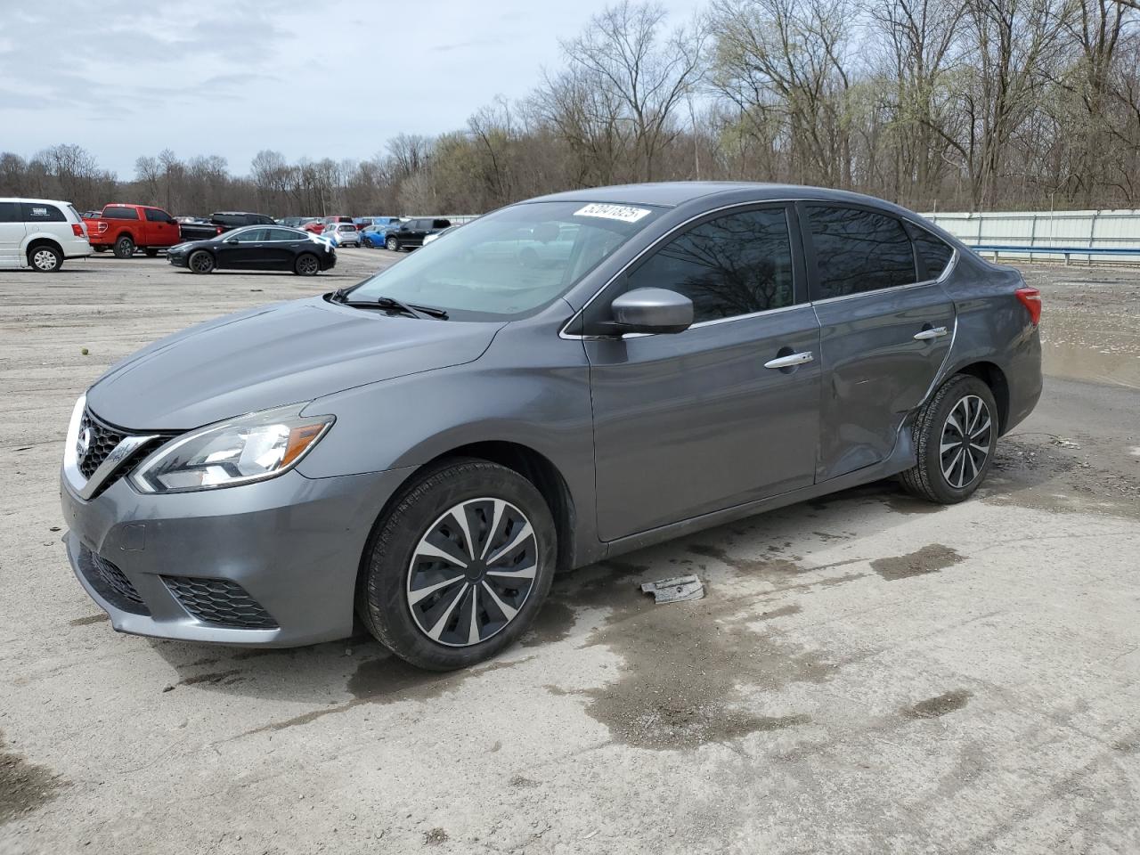 2017 Nissan Sentra S for Sale in Ellwood City, PA - Side