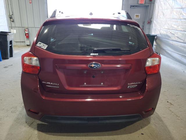  SUBARU IMPREZA 2014 Красный
