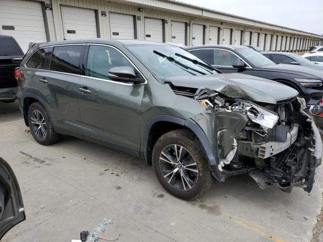  TOYOTA HIGHLANDER 2019 Зелений