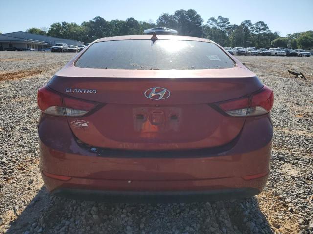  HYUNDAI ELANTRA 2015 Burgundy