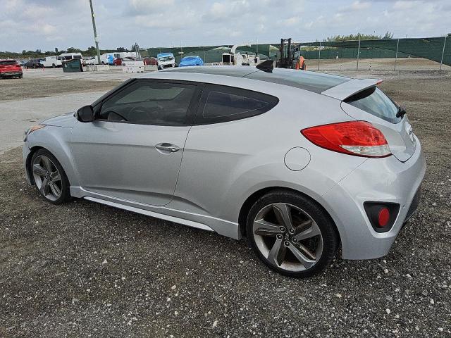 Coupet HYUNDAI VELOSTER 2014 Srebrny