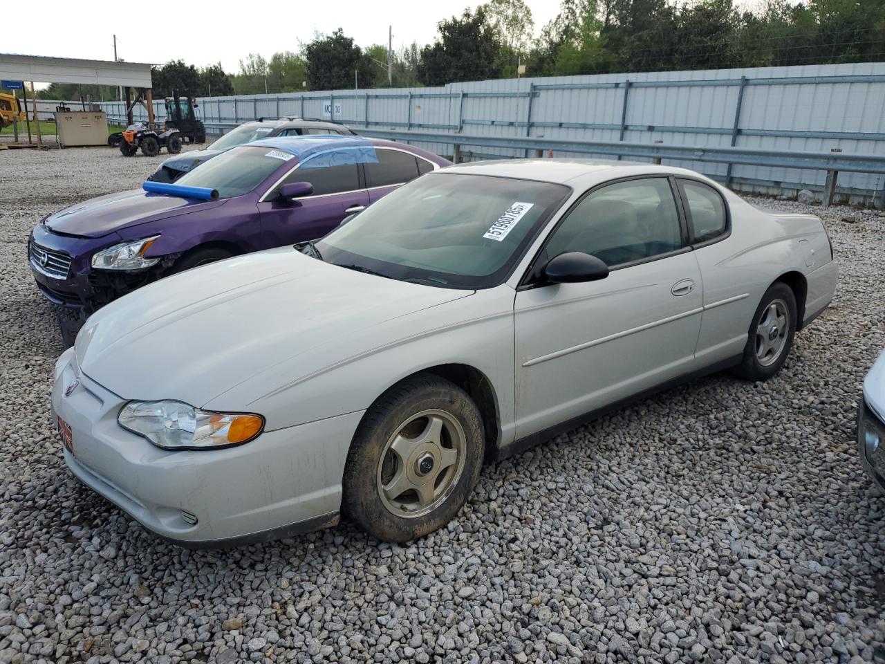 2003 Chevrolet Monte Carlo Ls de vânzare în Memphis, TN - Undercarriage