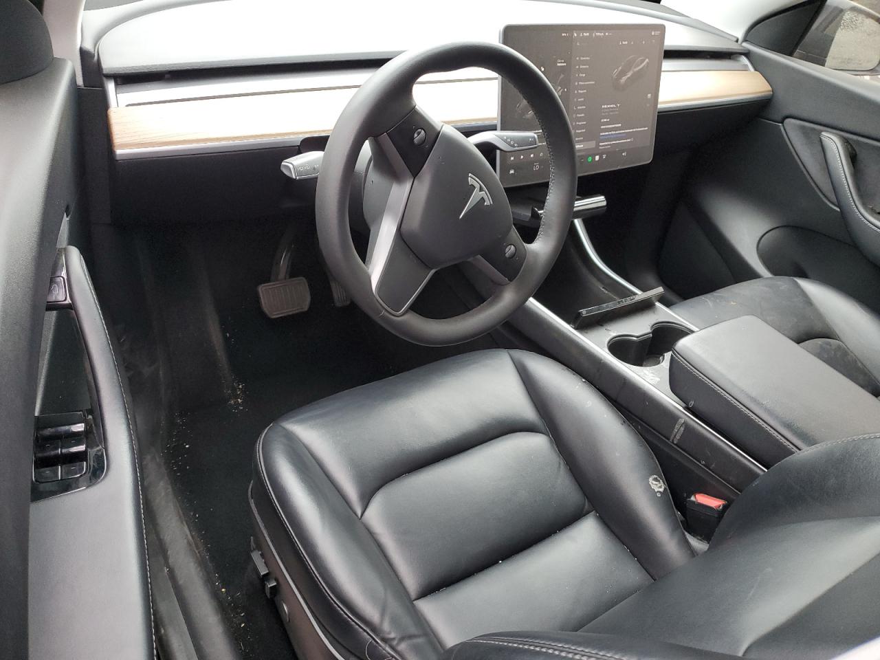 2021 Tesla Model Y VIN: 5YJYGDEE1MF100089 Lot: 53574785
