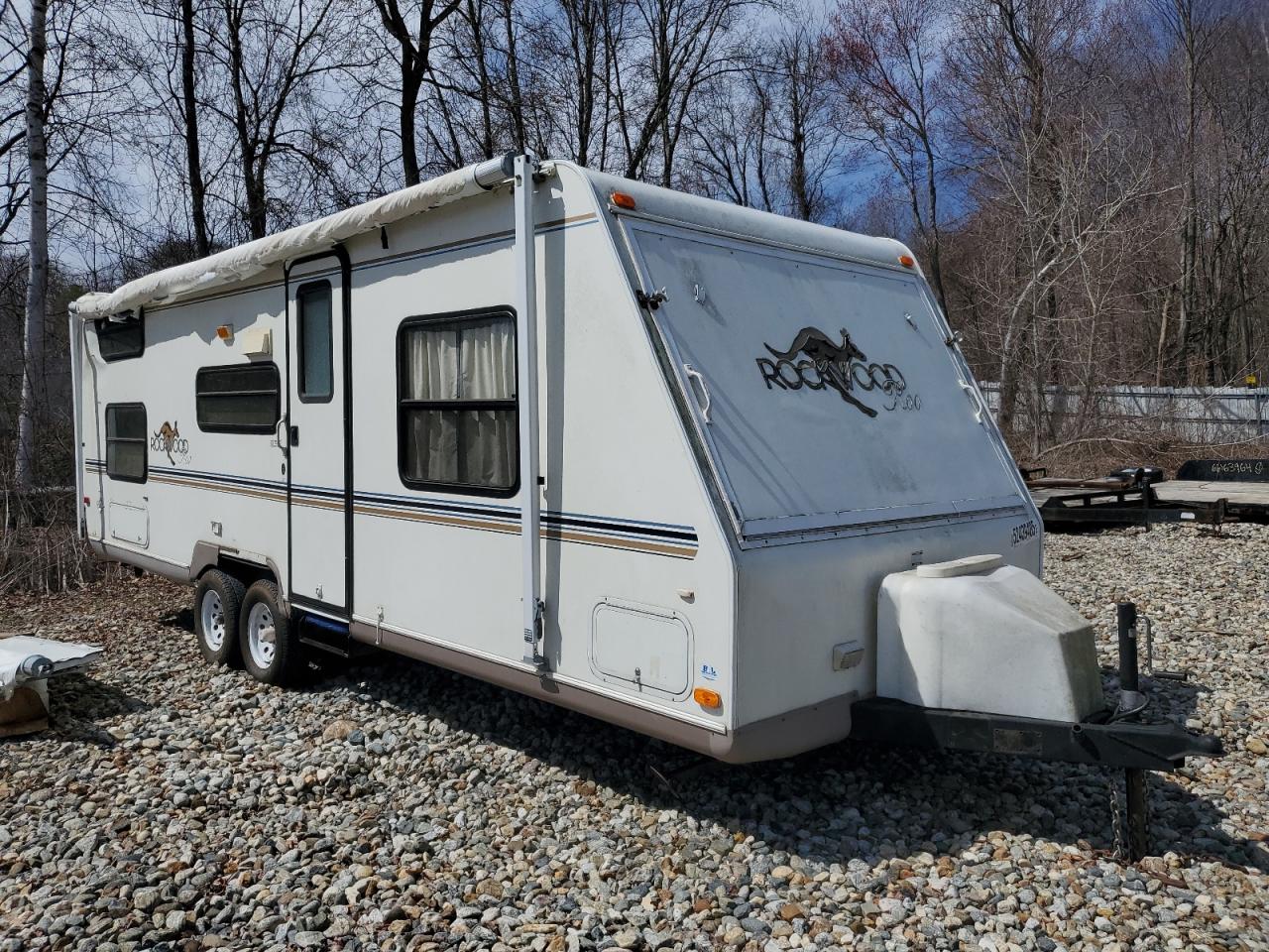 2003 Rockwood Trvl Trlr за продажба в West Warren, MA - Top/Roof