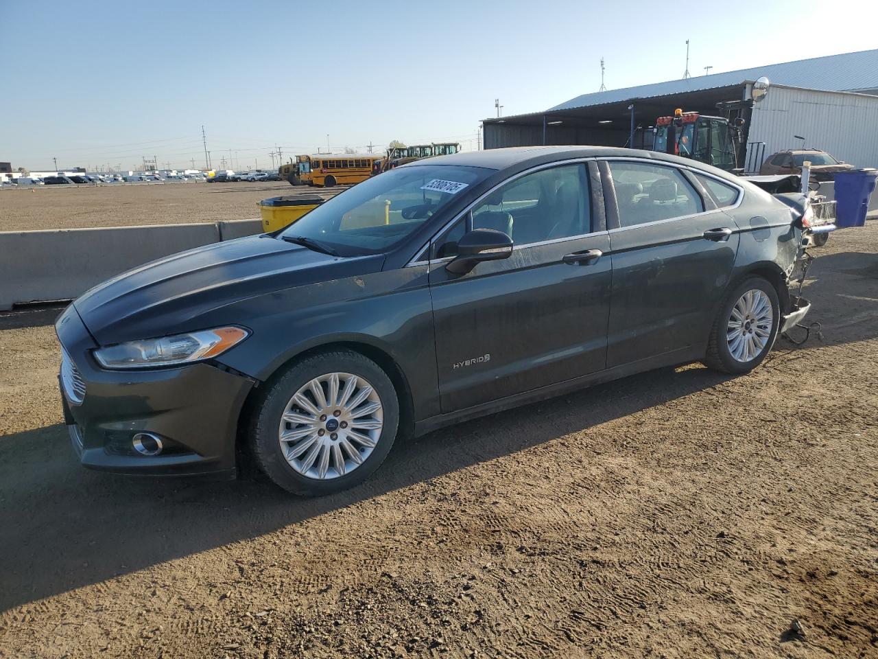2015 Ford Fusion Se Hybrid за продажба в Brighton, CO - Hail