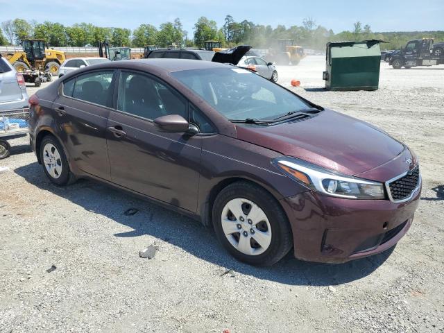  KIA FORTE 2017 Бордовый