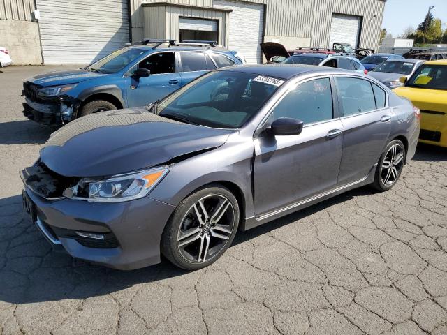 Седани HONDA ACCORD 2016 Сірий