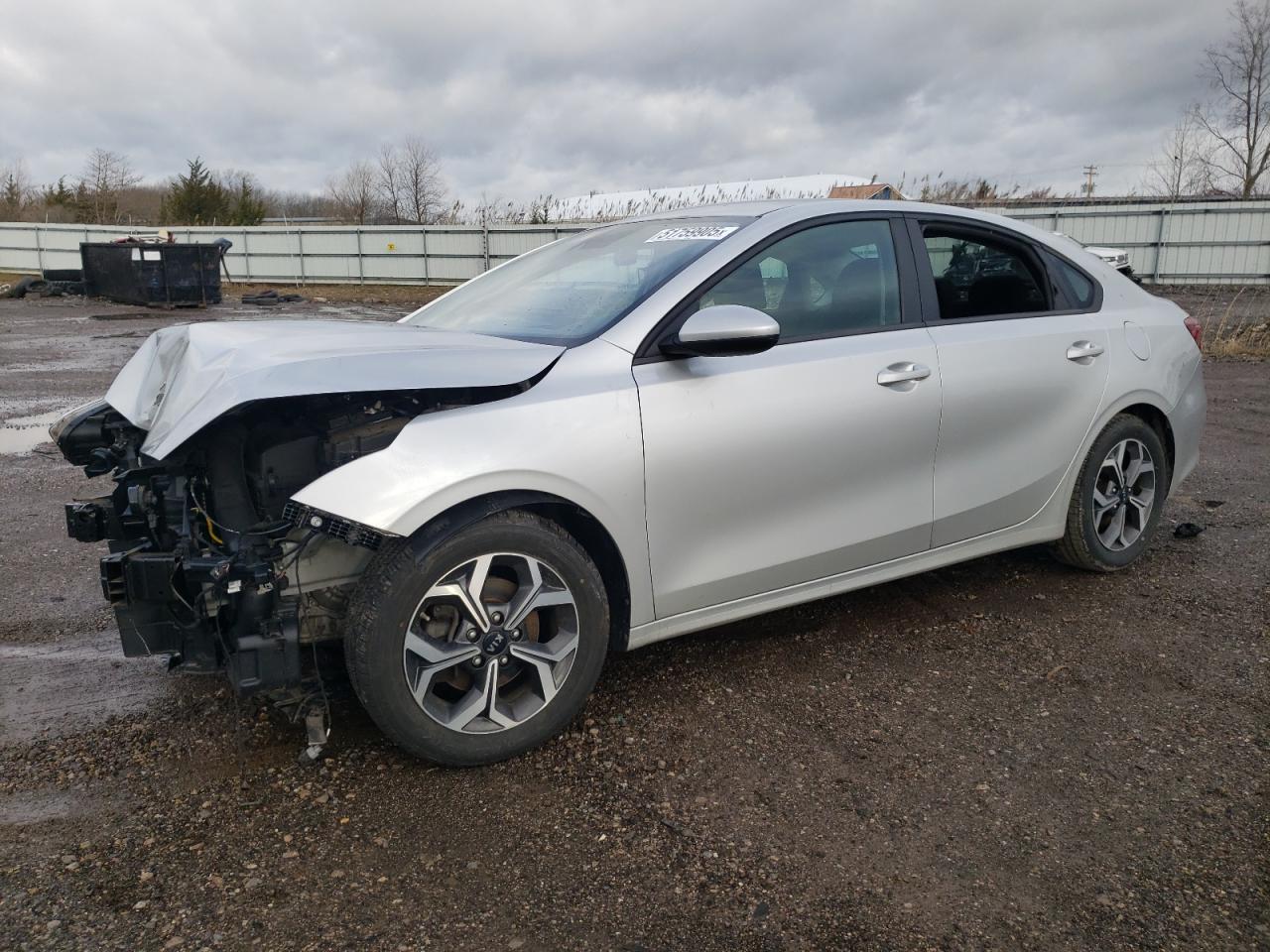 2019 Kia Forte Fe de vânzare în Columbia Station, OH - Vandalism