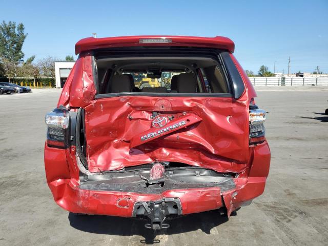  TOYOTA 4RUNNER 2021 Czerwony
