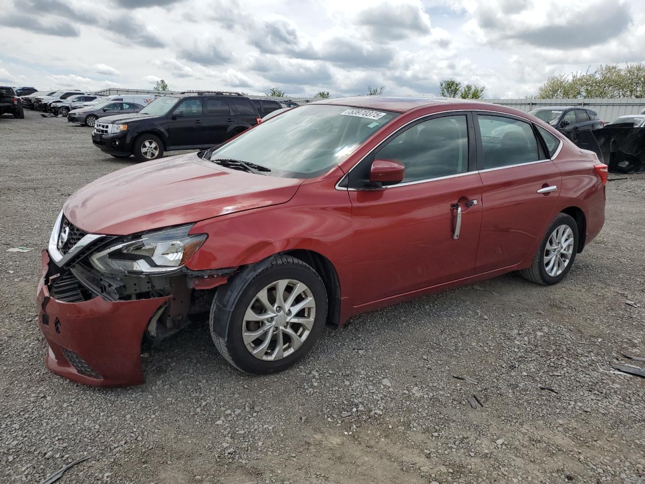 2016 Nissan Sentra S for Sale in Earlington, KY - Front End