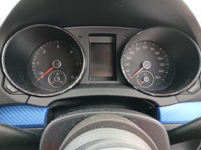 2012 VOLKSWAGEN GOLF S BLU