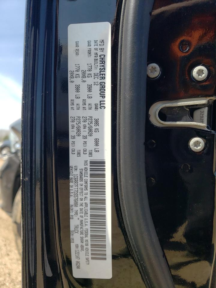 2013 Ram 1500 St VIN: 1C6RR7FT7DS576080 Lot: 54402995