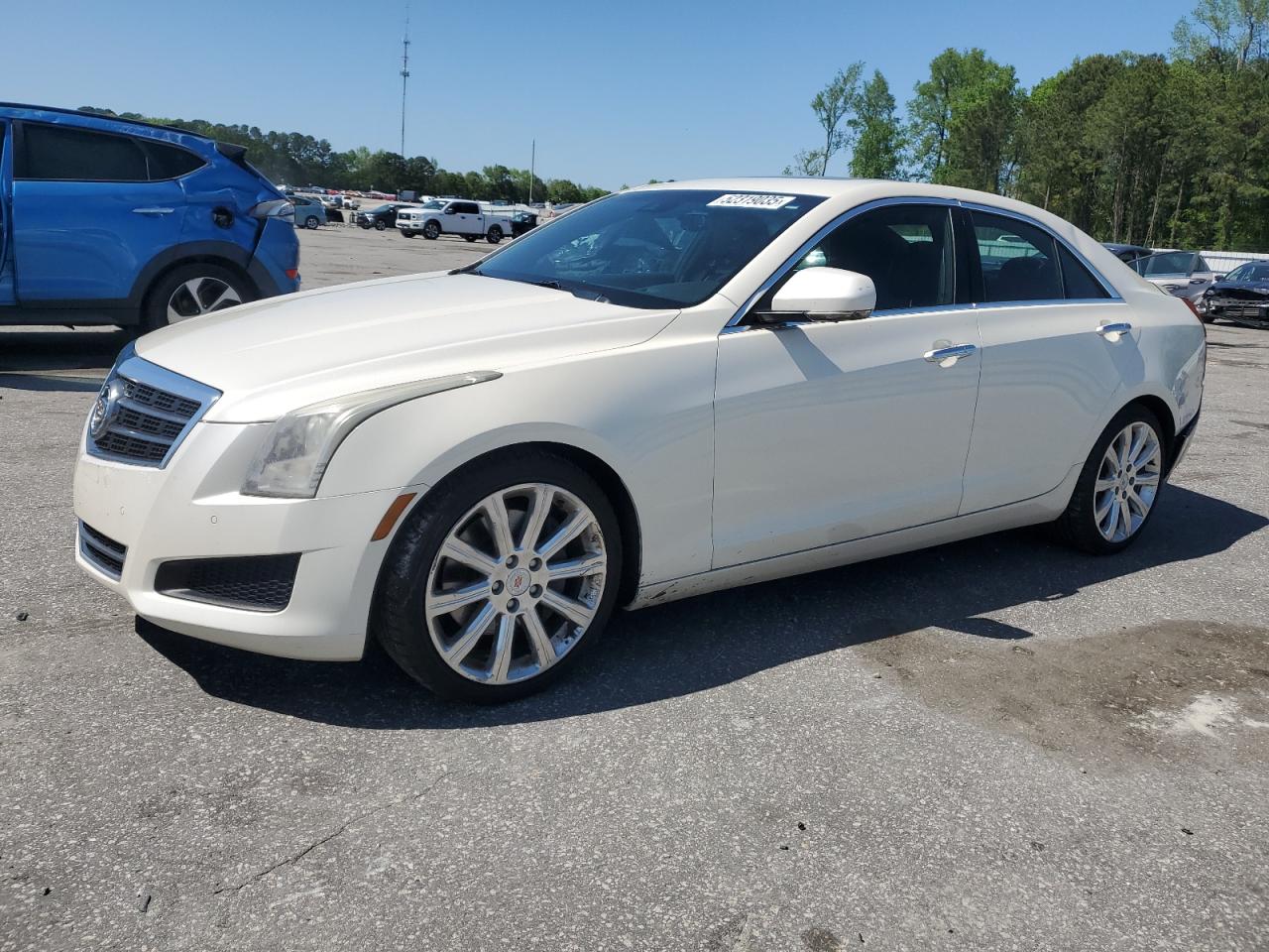 2014 Cadillac Ats Luxury na sprzedaż w Dunn, NC - Rear End