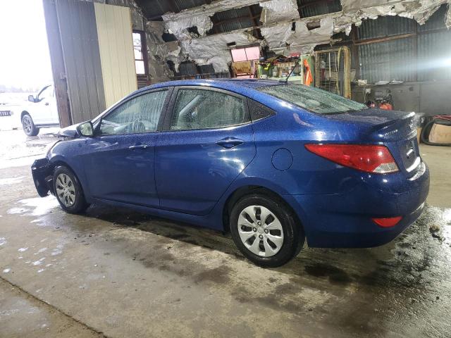  HYUNDAI ACCENT 2015 Granatowy