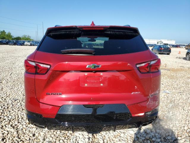  CHEVROLET BLAZER 2021 Czerwony
