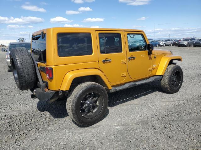 Parquets JEEP WRANGLER 2014 Pomarańczowy