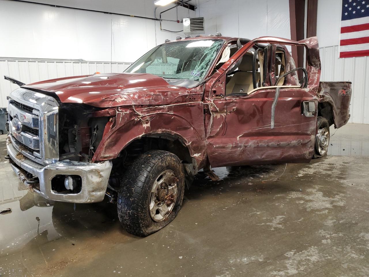 2015 Ford F250 Super Duty zu verkaufen in Windham, ME - Rollover