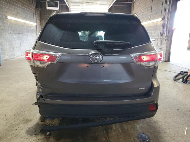  TOYOTA HIGHLANDER 2016 Gray