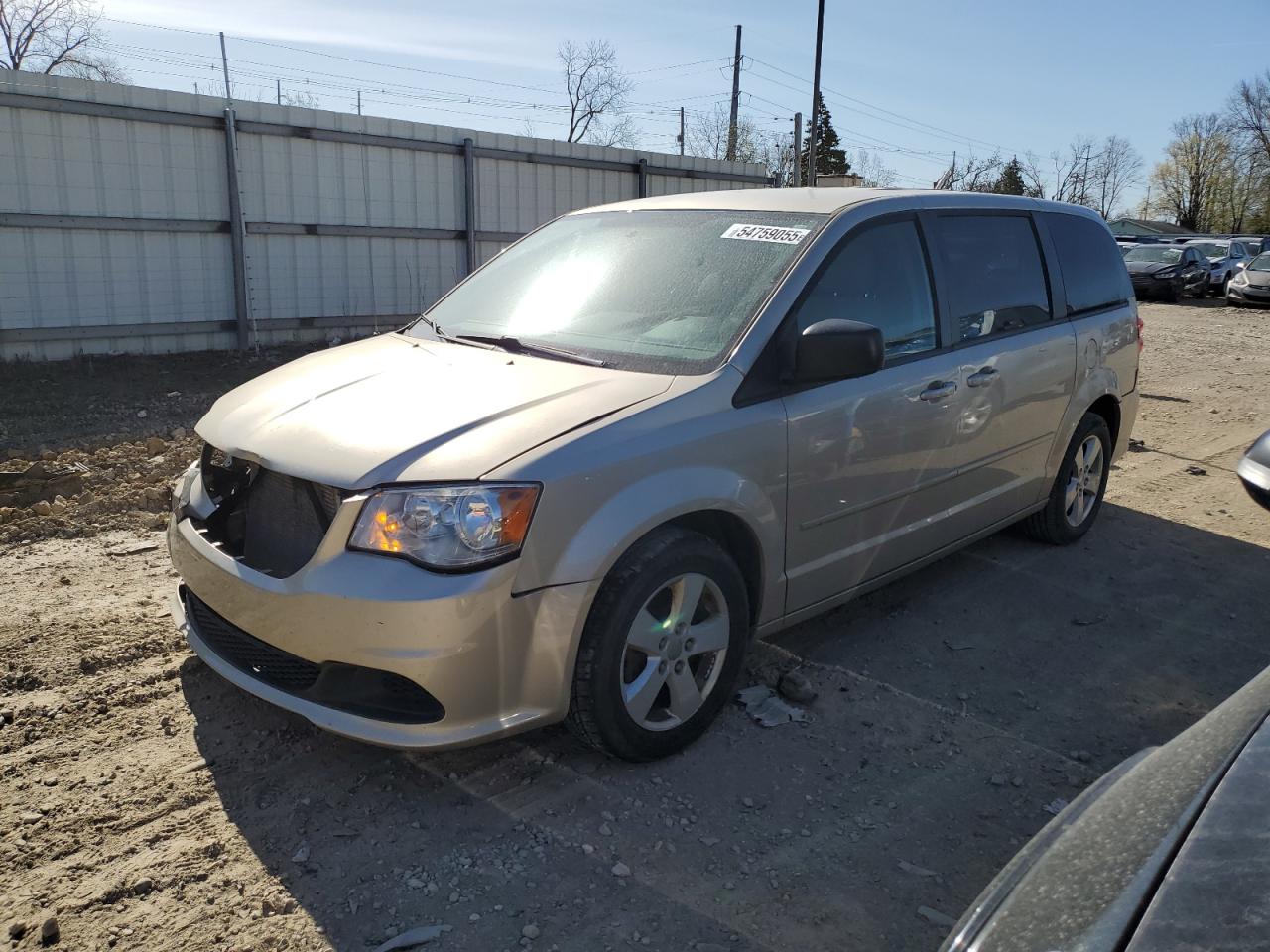 2015 Dodge Grand Caravan Se للبيع في Lansing، MI - Front End