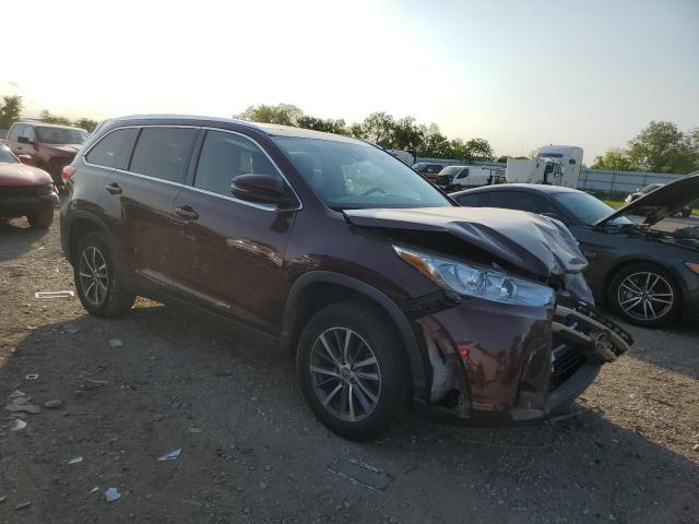  TOYOTA HIGHLANDER 2019 Burgundy