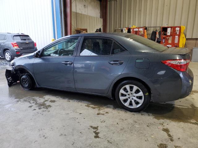  TOYOTA COROLLA 2015 Gray