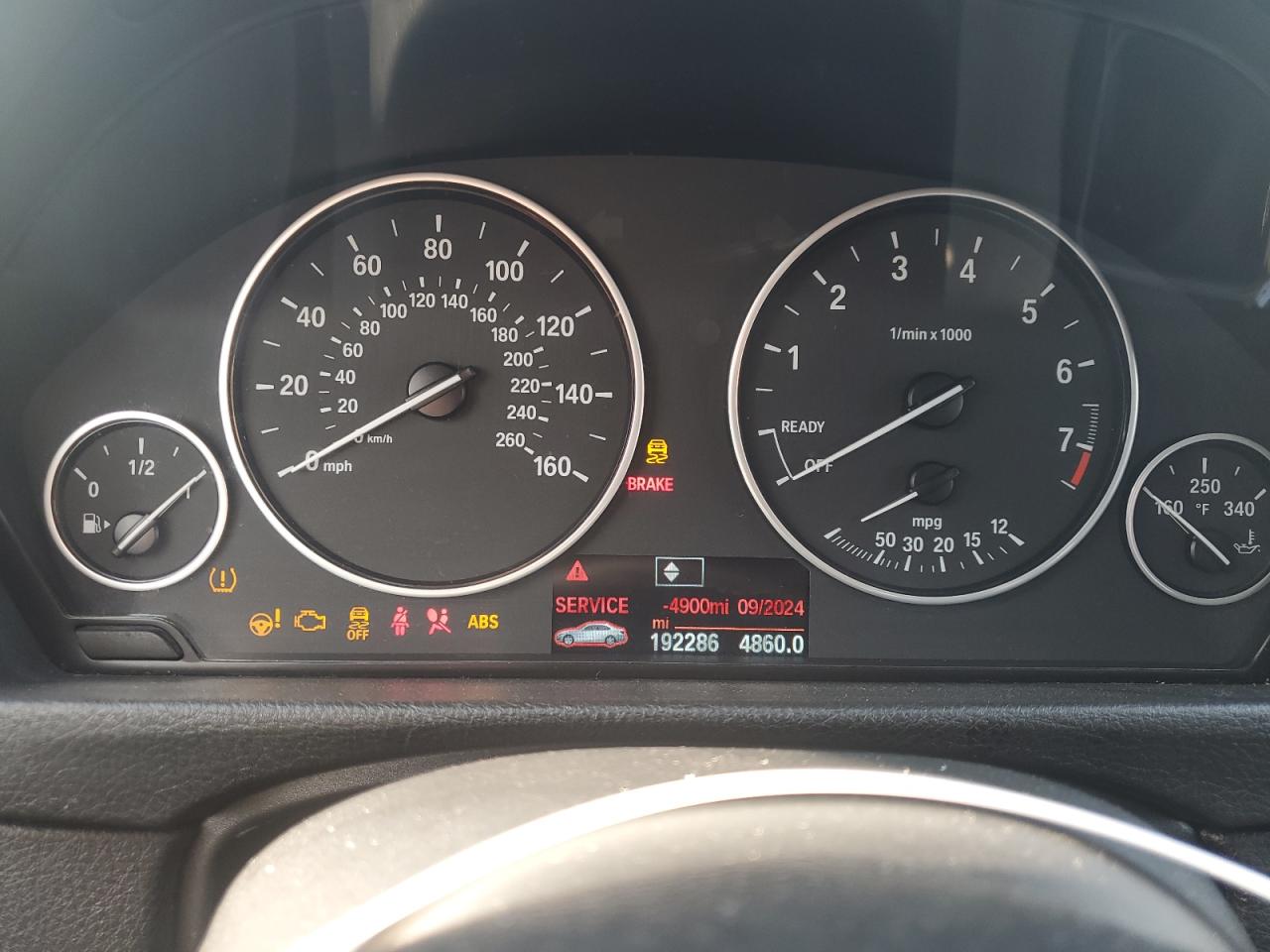 2014 BMW 328 I VIN: WBA3A5C58EF453542 Lot: 54792575