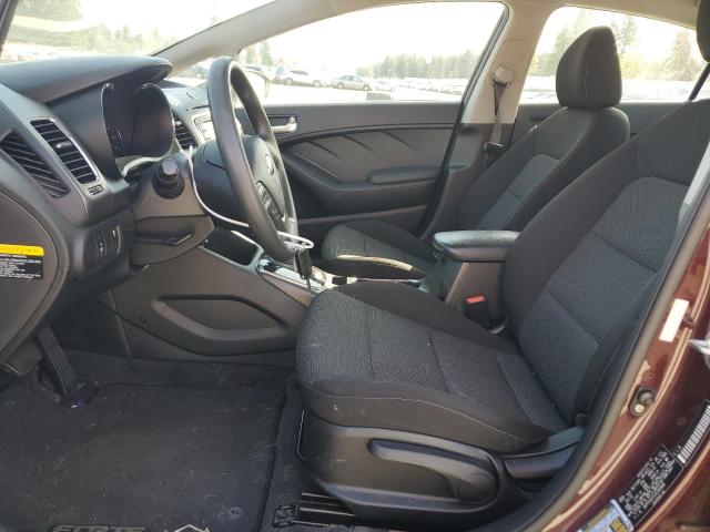  KIA FORTE 2018 Бургунди
