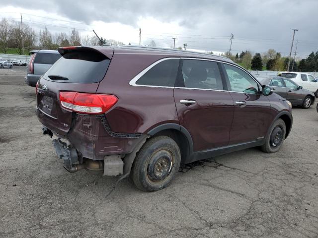  KIA SORENTO 2016 Burgundy